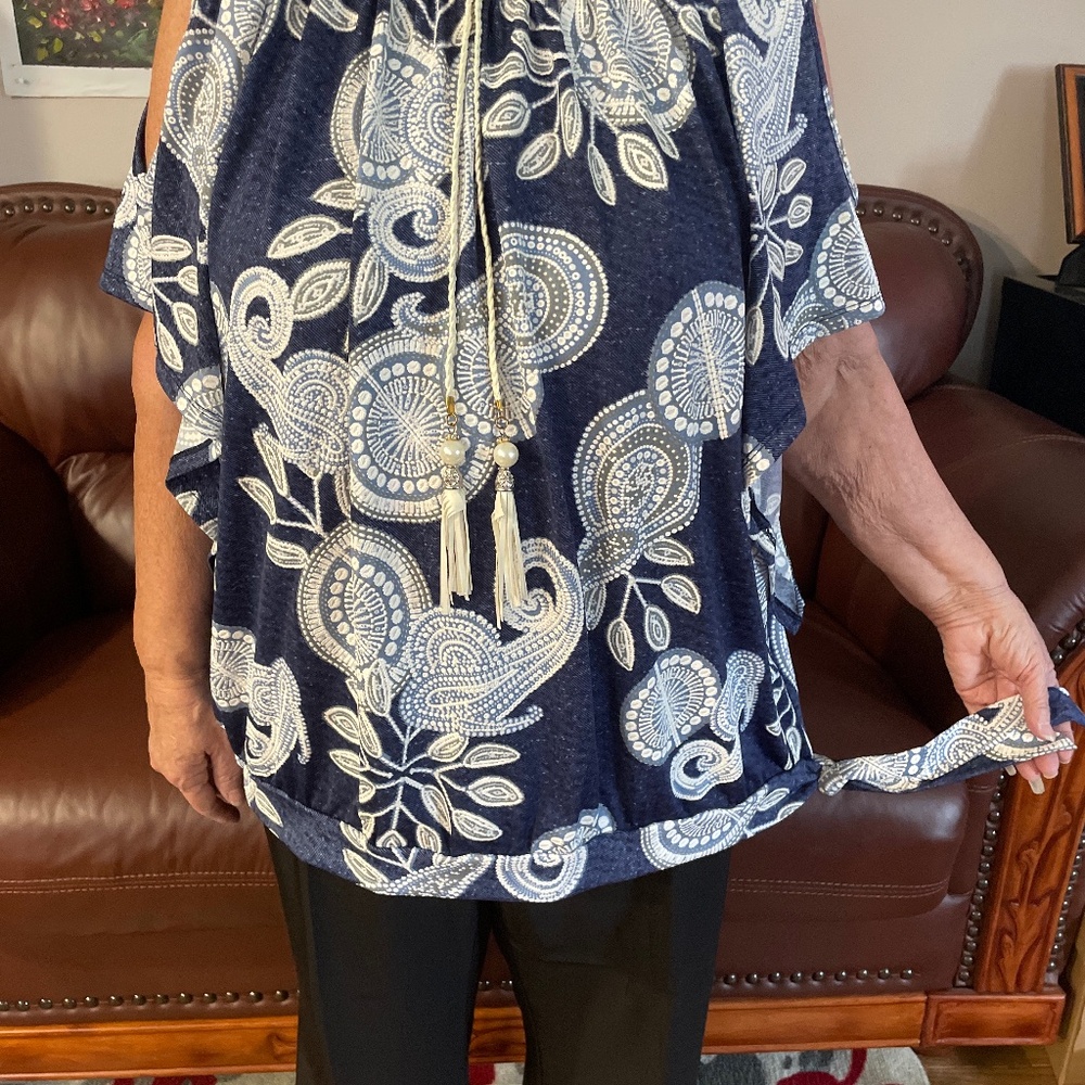 Paisley Mandela Designed Blouse